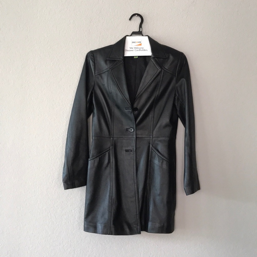 Leather jacket